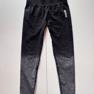 Gymshark Black and Gray Leggings